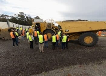 Caterpillar showcases autonomous electric mining truck