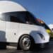 A Tesla Semi electric truck parked outside the Frito-Lay manufacturing facility in Modesto, California, US, on Wednesday, Jan. 18, 2023. PepsiCos Frito-Lay is replacing its diesel-powered freight equipment with zero-emission trucks, solar panels and energy-storage systems at it's Modesto plant.