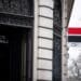 A sign outside a Societe Generale SA bank branch in central Paris, France, on Monday, Feb. 5, 2024. Societe Generale plans to cut about 900 jobs at its French head office as part of Chief Executive Officer Slawomir Krupas plan to cut costs and strengthen capital.