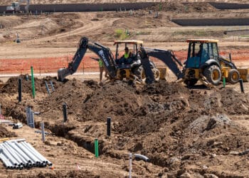 Construction at the Toll Brothers Borello Ranch Estates housing community in Morgan Hill, California, US, on Tuesday, June 4, 2024. Toll Brothers Inc. is scheduled to release earnings figures on June 20.