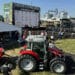 A Massey Ferguson tractor at the Farm Progress Show.