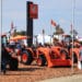 Kubota farming equipment at the World Agriculture Expo in Tulare, California, US, on Tuesday, Feb. 13, 2024. The annual World AG Expo has more than 1,200 exhibitors displaying the latest in farm equipment, chemicals, communications, and technology.