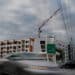 An apartment complex under construction in Atlanta, Georgia, US, on Wednesday, Sept. 18, 2024. Inflation rates fell under 2% in Atlanta for the first time in almost four years and dropped significantly across the South, providing some relief to consumers, and potential voters, in regions that will be key to the outcome of the US presidential election.