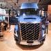 A Volvo VNL 860 truck at the IAA Transportation fair in Hannover, Germany, on Monday, Sept. 16, 2024. The commercial vehicle exhibition runs until Sept. 22.