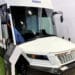 The Oshkosh electric postal truck.