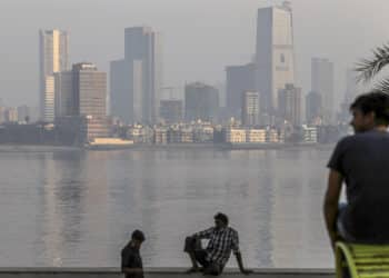 Buildings in the Parel area of Mumbai, India, on Friday, Dec. 4, 2020. Home sales in India's commercial capital jumped to an eight year high in October, according to data from Knight Frank, marking an abrupt turnaround for a market that's spent three years in the doldrums after a prolonged shadow banking crisis strangled access to credit.