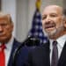 Donald Trump and Howard Lutnick.