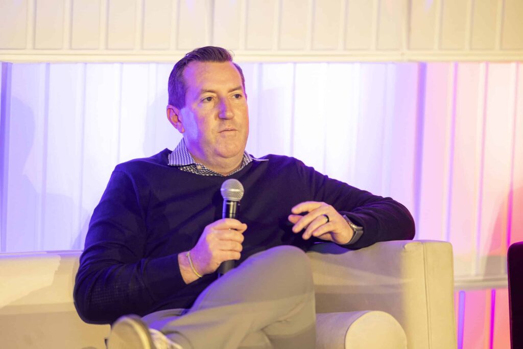 Sean Murphy, president and chief executive at Western American Loan, speaks at Auto Finance Summit East 2025.