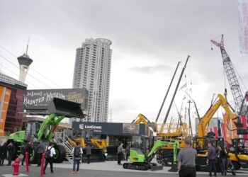 LiuGong Showcases Electric Equipment and New Products at CONEXPO 2023