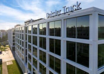 Daimler Truck-Hauptsitz in Leinfelden-Echterdingen, Deutschland Daimler Truck Headquarters in Leinfelden-Echterdingen, Germany