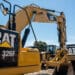 A Caterpillar 326 excavator at Ideal Tractor in West Sacramento, California.