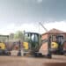 Compact Crawler Excavator Electric Range Jobsite