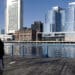 The InterContinental Hotel and Residences, center right, sits on the Boston Harbor in the Financial District of Boston, Massachusetts on December 16, 2006.