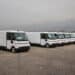 BrightDrop electric vans at the General Motors CAMI Assembly Plant in Ingersoll, Ontario.