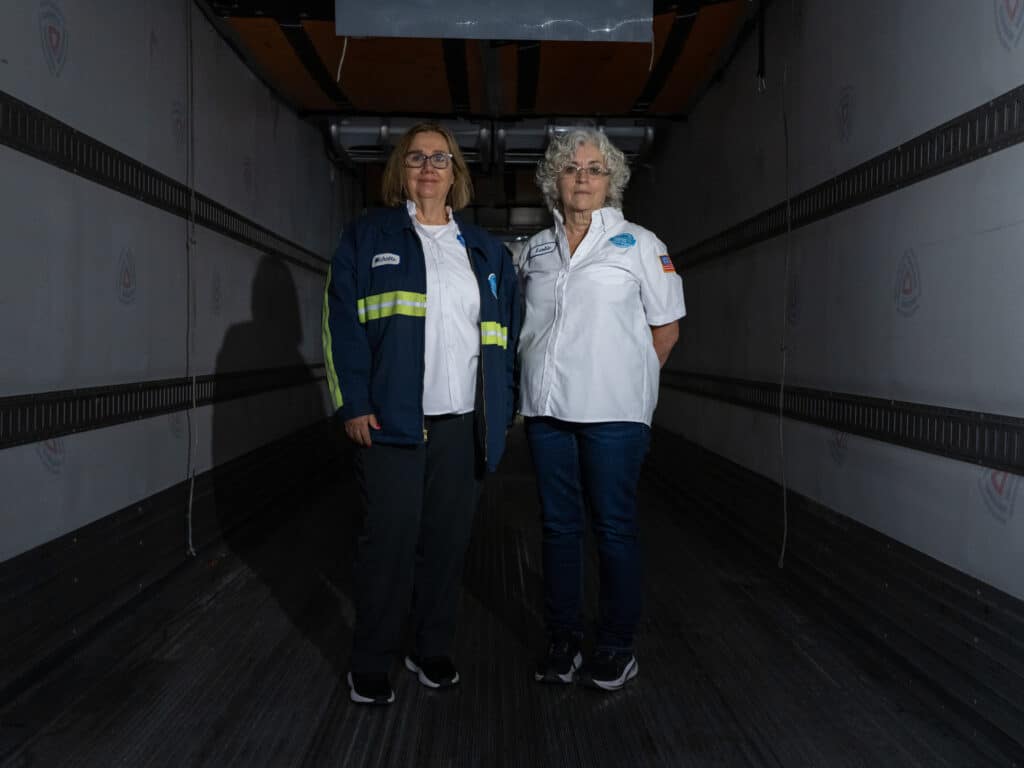 Salikie and Scott. Photographer: Ash Adams/Bloomberg