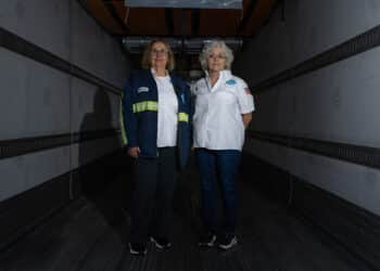 Salikie and Scott. Photographer: Ash Adams/Bloomberg