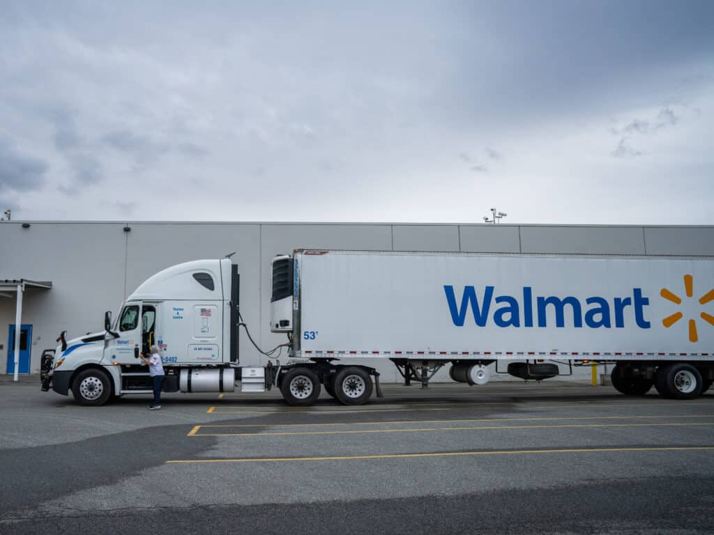 Walmart is making the job more appealing with more consistent schedules, better technology and more equipped trucks.