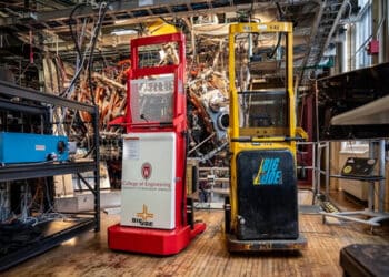 Big Joe Donates Custom Walkie Stacker to University of Wisconsin