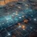 Conceptual image of mining solutions utilizing AI analysis technology