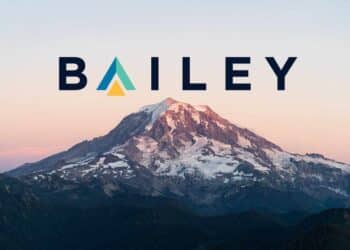 The Bailey Company- Bailey over Mt Rainier