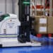 Mitsubishi Logisnext Co.'s Rack Fork Auto uncrewed automated forklift during a demonstration at the Nippon Express Co. NX Auto Logistics Facility in Tokyo, Japan, on Thursday, Nov. 28, 2024. Nippon Express is Japans second-largest parcel company.