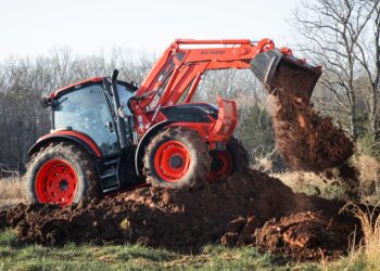 Up to 25 More Horsepower, Cutting-edge Transmission, and Superior Operator Comfort KIOTI Tractor