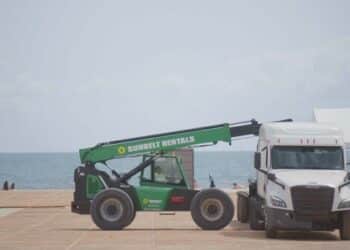 Sunbelt Rentals powers sustainability at Rock the Ocean's Tortuga Music Festival with expanded onsite innovations.