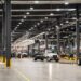 International trucks in workshop STX assembly line