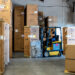 A worker moves boxed appliances inside the warehouse of University Electric appliance store in Santa Clara, California, US, on Wednesday, July 1, 2026. The US Census Bureau is scheduled to release durable goods orders on July 2.