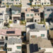 Homes at a new development in Fontana, California.