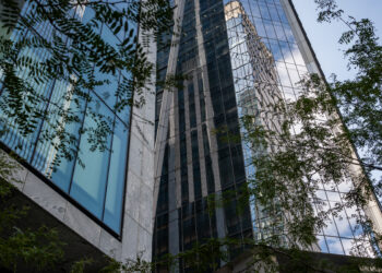 30 Hudson Yards, which houses KKR offices, in New York, US, on Wednesday, Sept. 9, 2026. Fundraising for non-traded business development companies fell to $2 billion in the second quarter, an 82% drop from the $11 billion raised a year ago.